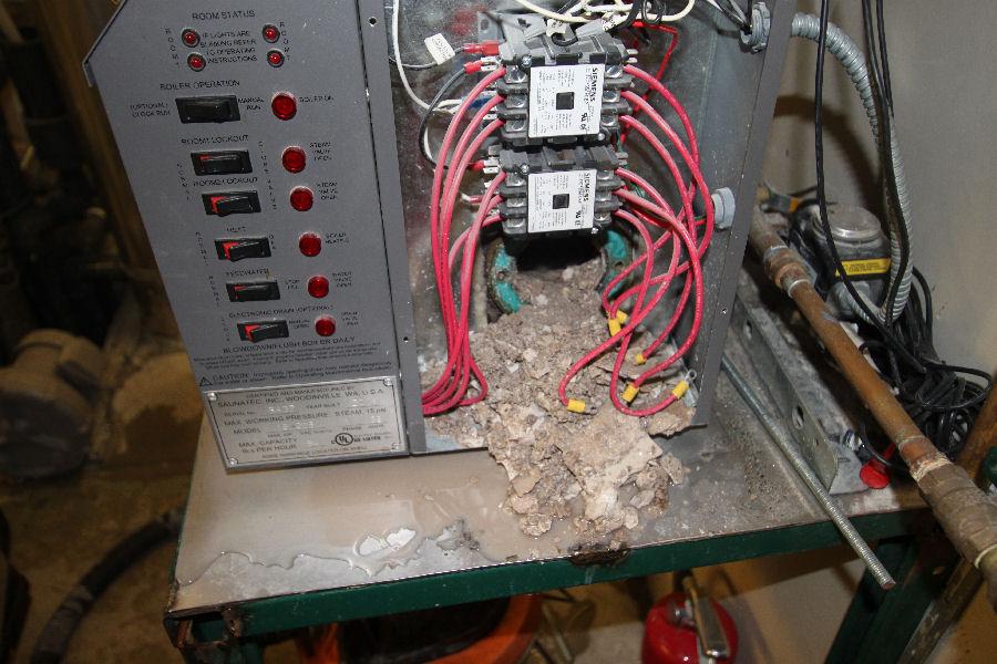 Amerec Lime Filled Steam Generator Tank