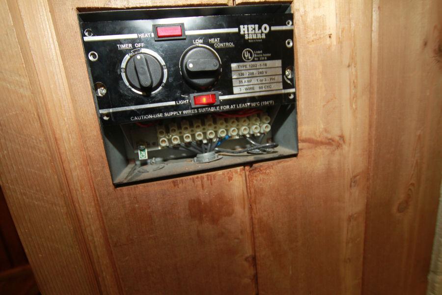 Helo Sauna Control