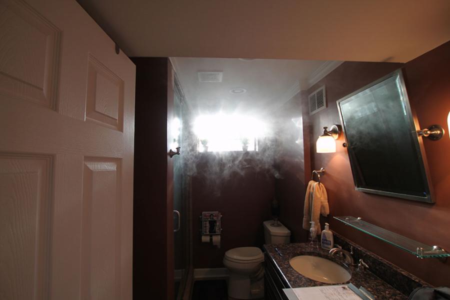 Steam Bath Fan Installation