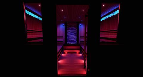 Sauna Room Himalayan Salt Lighting